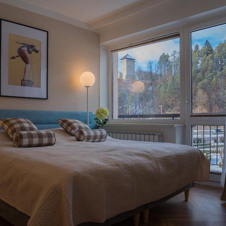 Villa Turris Apartamenty Przy Muszynskim Zamku Muszyna Bagian luar foto